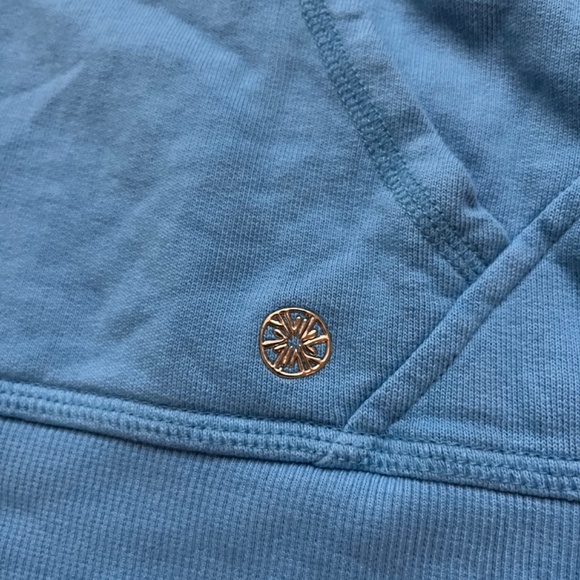 Lilly Pulitzer Carrie Pullover Hoodie Kangaroo Pocket Thumb Holes, Size XL - Picture 6 of 12